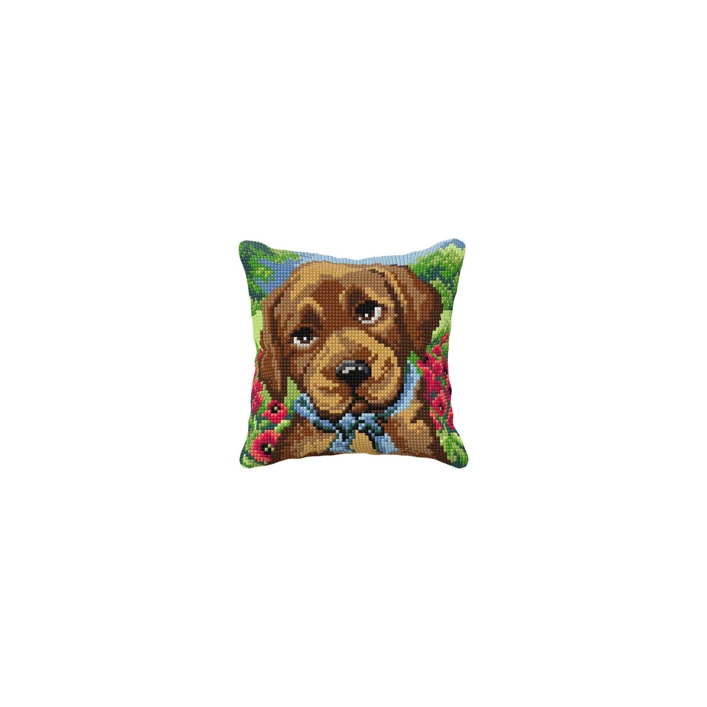 Borduurkussen Puppy 99106