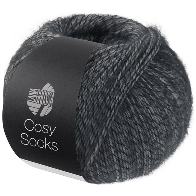 Cosy Socks 07 Donkergrijs