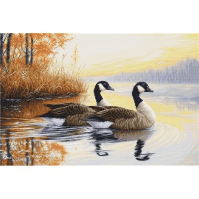 Embroidery kit Autumn Reflections