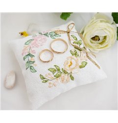 Kit de broderie Votre rose de mariage