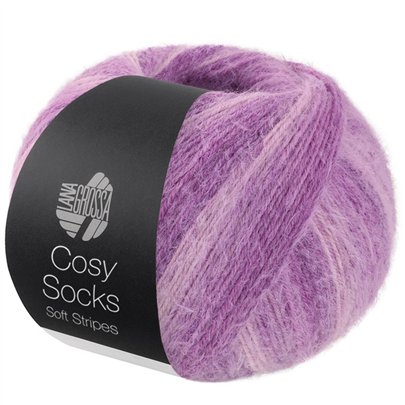 Cosy Socks Soft Stripes 114