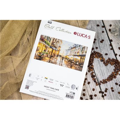 Borduurpakket Nachtcafé