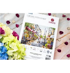 Stickset Blumenladen in Paris