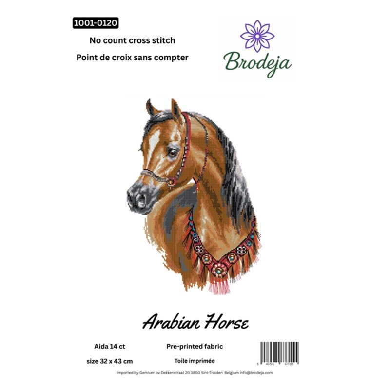 Embroidery kit Arabian Horse Embroidery kit Arabian Horse