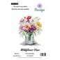 Stickset Wildblumenvase Stickset Wildblumenvase