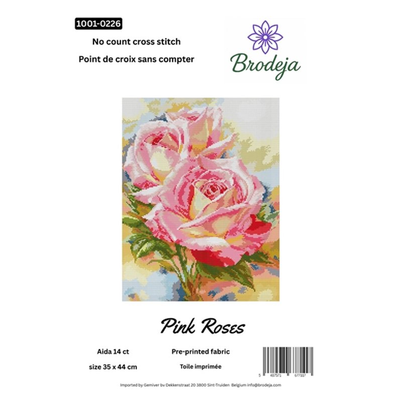 Stickset Rosa Rosen Stickset Rosa Rosen