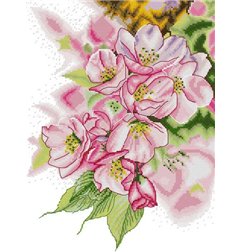 Kit de broderie Magnolia éblouissant