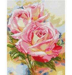 Stickset Rosa Rosen