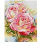 Borduurpakket Roze rozen Borduurpakket Roze rozen