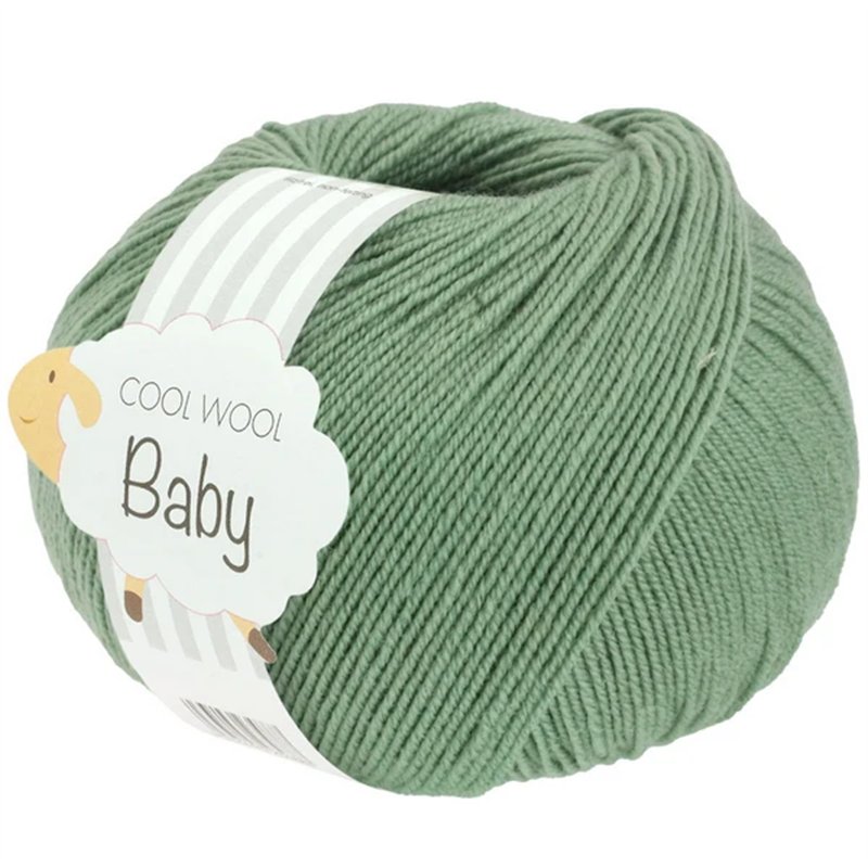 Cool Wool Baby 297 Resedagrün
