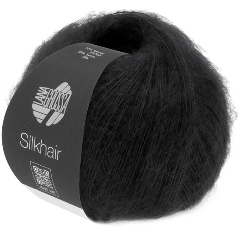 Silkhair 014 zwart