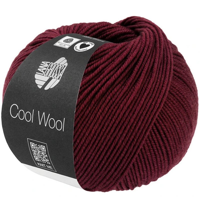 Cool Wool dark rose red 2124