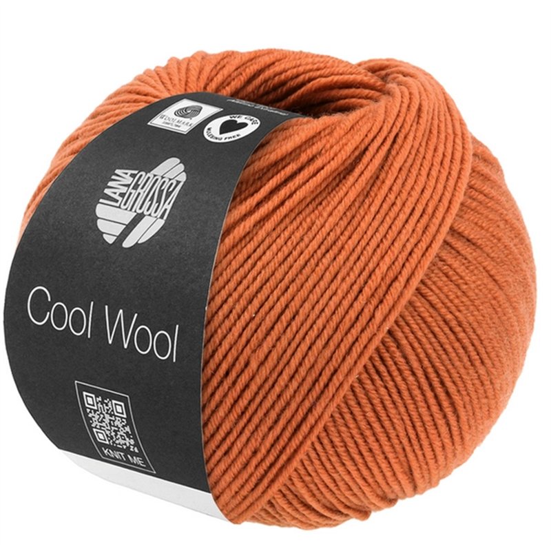 Cool Wool Orangebraun 2116