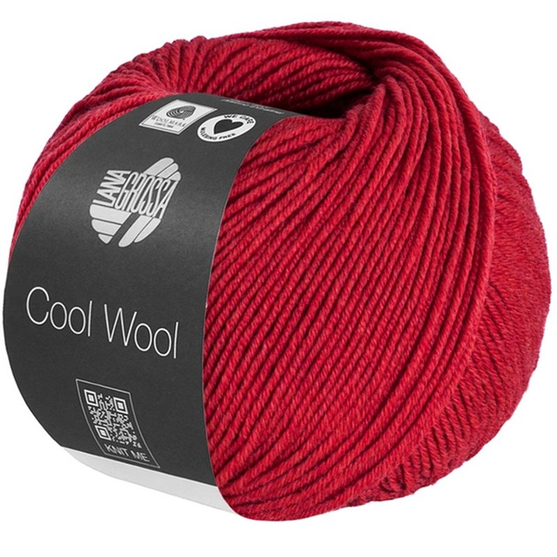Cool Wool Mélange Kersenrood gemêleerd 1501 Cool Wool Mélange Kersenrood gemêleerd 1501