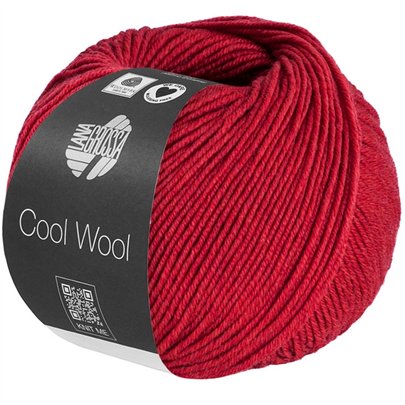 Cool Wool Mélange Rouge cerise chiné 1501