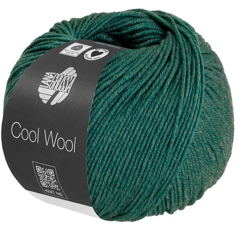 Cool Wool Mélange Vert foncé chiné 1505 Cool Wool Mélange Vert foncé chiné 1505