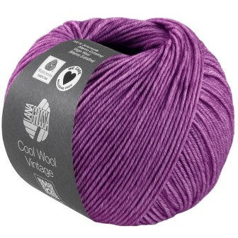 Cool Wool Vintage rouge-violet 7396