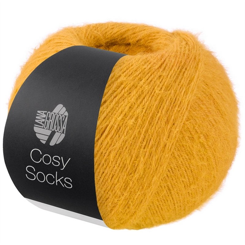Cosy Socks 11 oranjegeel Cosy Socks 11 oranjegeel