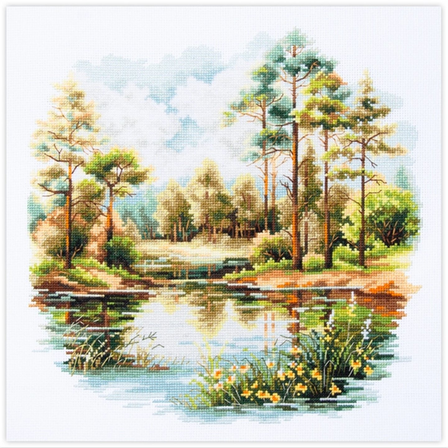 Borduurpakket Bosmeer
