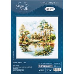 Embroidery kit Forest Lake Embroidery kit Forest Lake