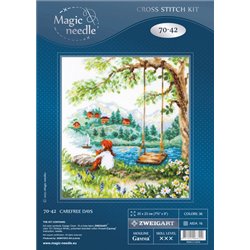 Embroidery kit Carefree Days