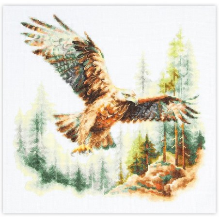 Embroidery kit Above the World