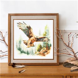 Embroidery kit Above the World