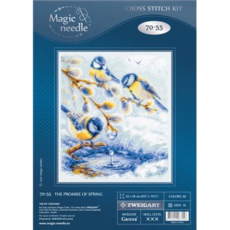 Kit de broderie La promesse du printemps