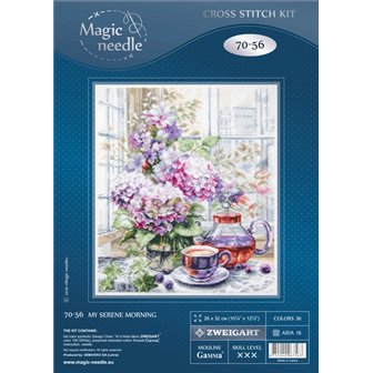 Kit de broderie Mon matin serein