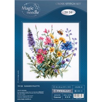 Kit de broderie Palette d'été