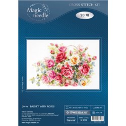 Borduurpakket Mand met rozen Borduurpakket Mand met rozen