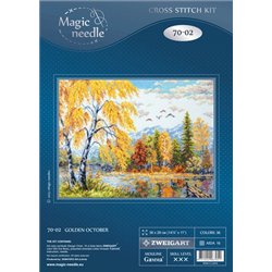 Kit de broderie Octobre doré