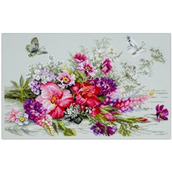 Embroidery kit Country Bouquet