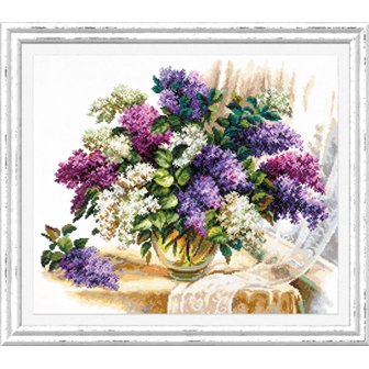 Embroidery kit The Scent of Lilacs