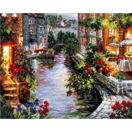Embroidery kit Evening in Venice