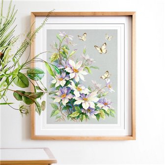 Stickset Clematis