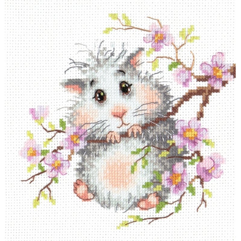 Embroidery kit Mr.Hamster