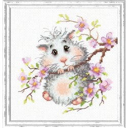Embroidery kit Mr.Hamster