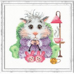 Kit de broderie Je tricote sur commande Kit de broderie Je tricote sur commande