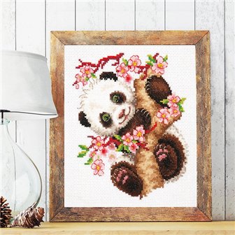 Kit de broderie Panda