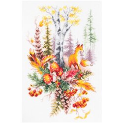 Embroidery kit Autumn Forest Spirit