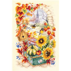 Kit de broderie Histoire d'automne Kit de broderie Histoire d'automne