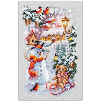 Stickset Winterurlaub