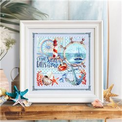 Kit de broderie La mer m'appelle…