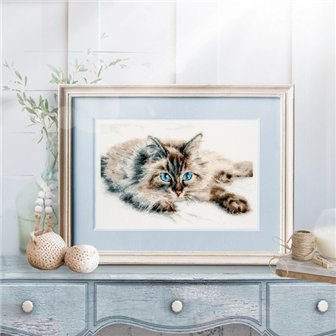 Embroidery kit Fluffy Happiness