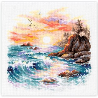 Kit de broderie Quatre éléments
