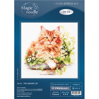 Borduurpakket De rode kat