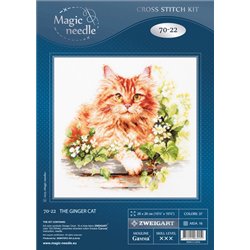 Embroidery kit The Ginger Cat Embroidery kit The Ginger Cat