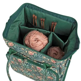 Knitting and crochet backpack Morris Green