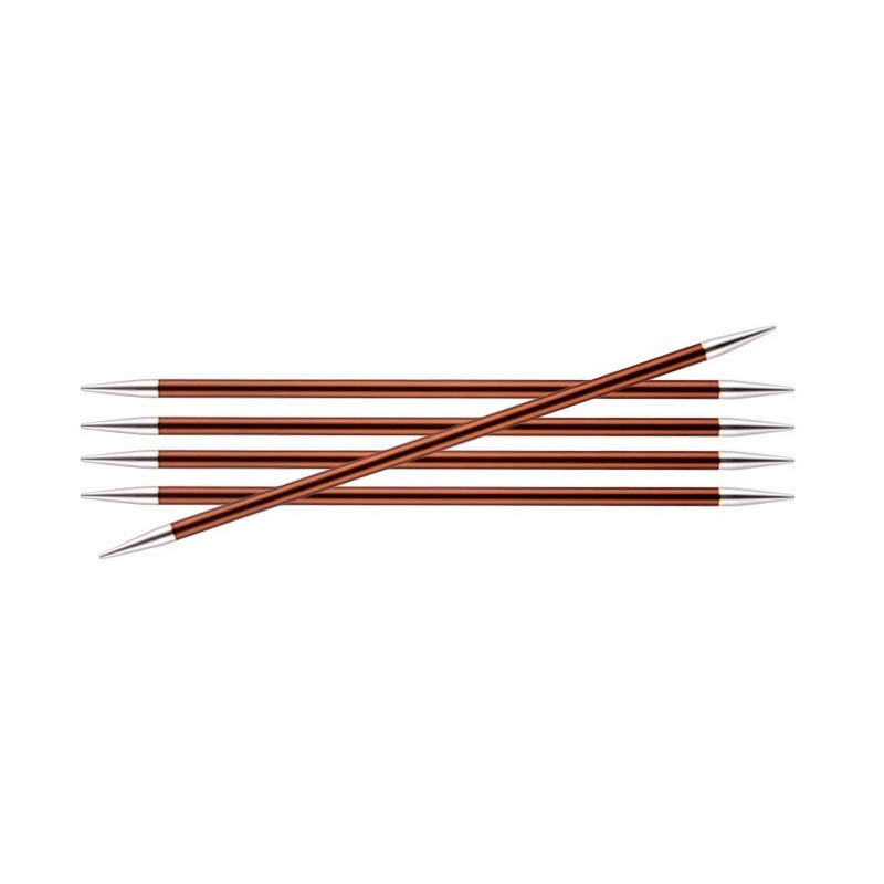 Zing double pointed needles 5,5 mm